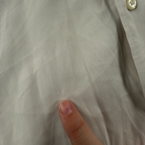 VTG Brooks Brothers Makers Yellow 15.5 34 Long Sleeve Button Up Made USA Cotton* - Picture 14 of 16